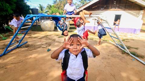 Social hållbarhet gör skillnad för thailändska elever