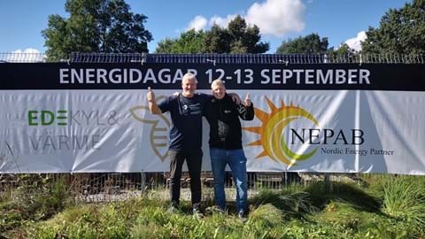 Energidagar 12–13 september hos Edekyl & Värme i Örebro